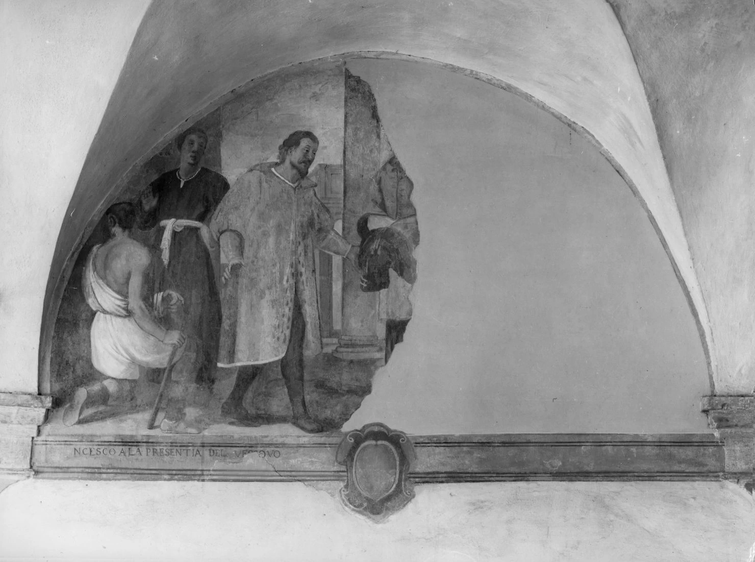 San Francesco d'Assisi rinuncia ai beni del padre - Poggibonsi, Siena